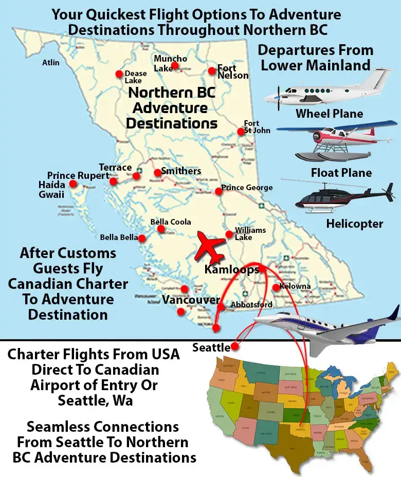 Charter Flights To Northern BC